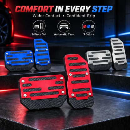 🚗 2-Piece Non-Slip Brake & Gas Pedal Cover Set