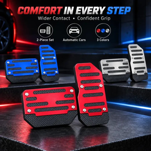 🚗 2-Piece Non-Slip Brake & Gas Pedal Cover Set