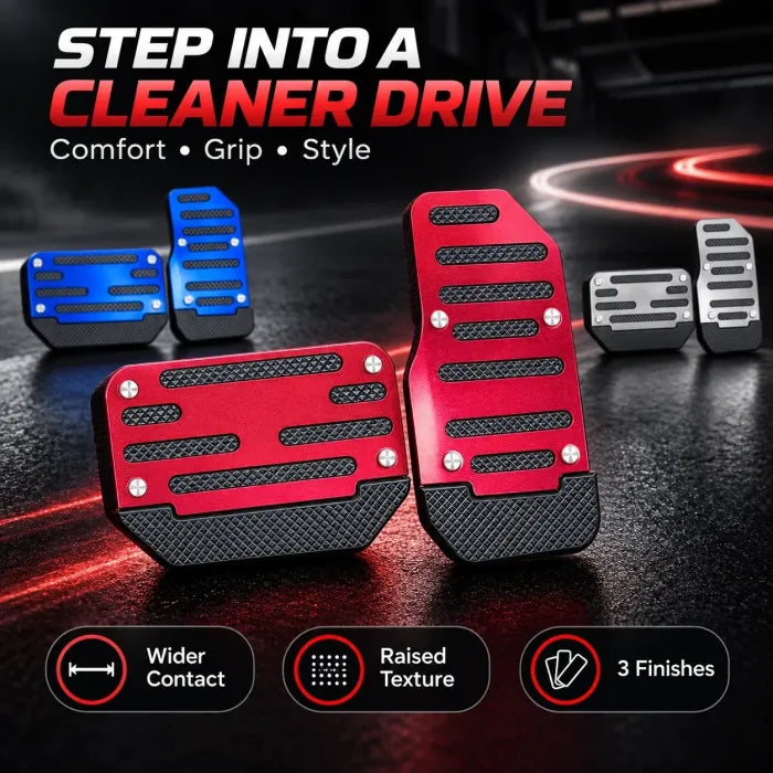 🚗 2-Piece Non-Slip Brake & Gas Pedal Cover Set