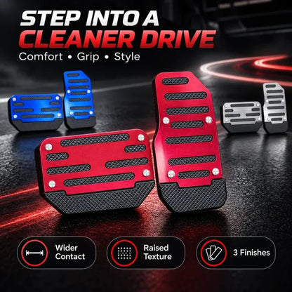 🚗 2-Piece Non-Slip Brake & Gas Pedal Cover Set