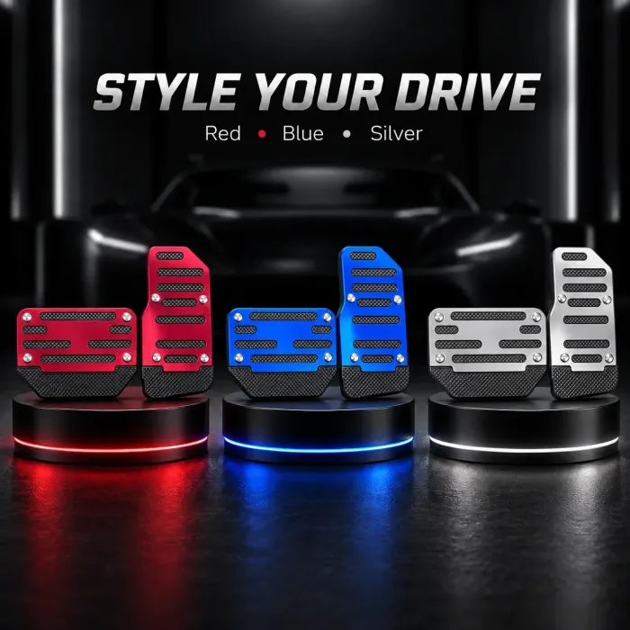 🚗 2-Piece Non-Slip Brake & Gas Pedal Cover Set