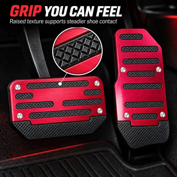 🚗 2-Piece Non-Slip Brake & Gas Pedal Cover Set