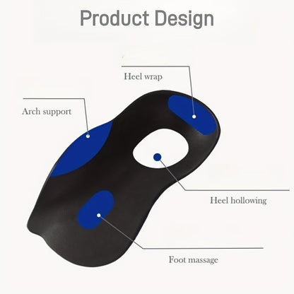 Arch Support Insoles Shock Absorption Cushioning Comfort Foot Pads For Shoes